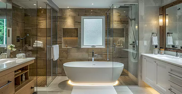 Master Suite Bathroom Remodel in Hibbing, MN