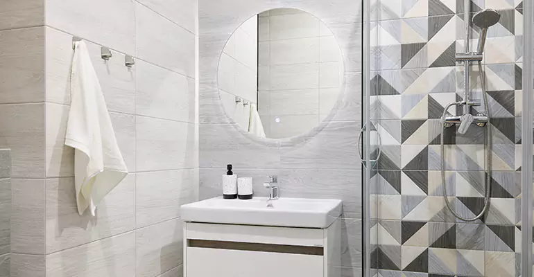 Small Master Bathroom Remodel in Hibbing